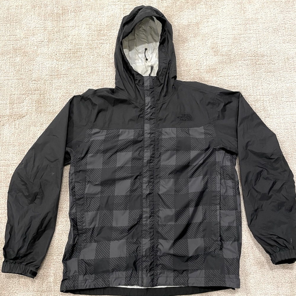 The Northface venture jacket, mens medium size, black